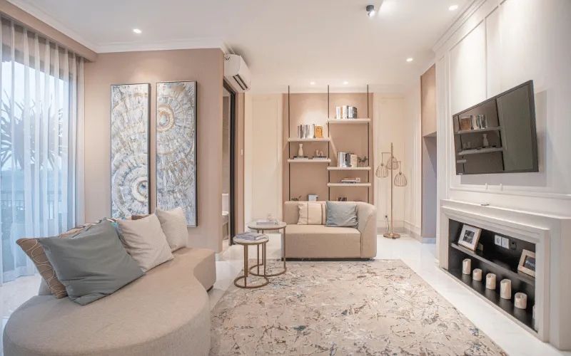 ديكور صالة صغيرة مفتوحة: 8 خطوات تحول المساحة إلى فضاء مميز 21 15 13 11zon 4