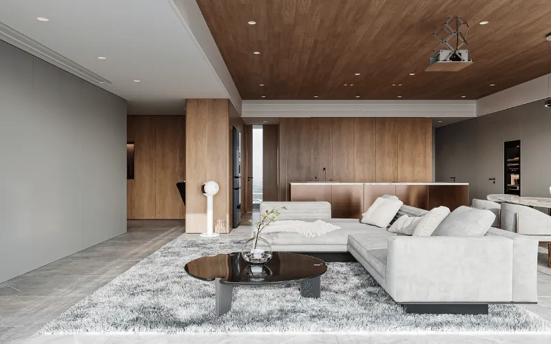 ديكور صالة صغيرة مفتوحة: 8 خطوات تحول المساحة إلى فضاء مميز 12 4 2 11zon 8