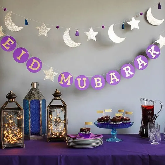 أفكار مميزة لتزيين طاولة الطعام في عيد الفطر والأضحى 2 تزيين طاولة الطعام في العيد