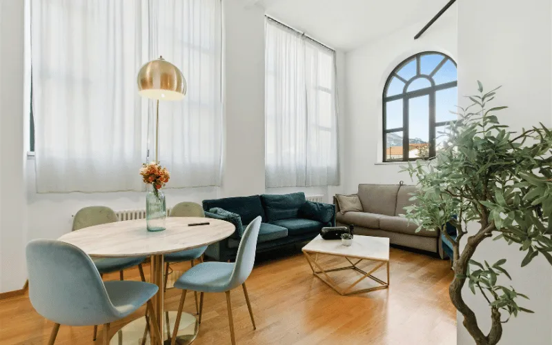 ديكور صالة صغيرة مفتوحة: 8 خطوات تحول المساحة إلى فضاء مميز 9 6 4 11zon 9