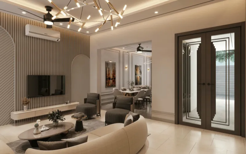 أحدث ديكورات فلل داخلية فخمة لهذا العام 14 6 5 11zon 7