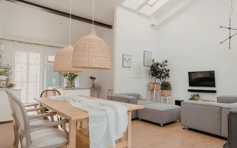 ديكور صالة صغيرة مفتوحة: 8 خطوات تحول المساحة إلى فضاء مميز 5 7 5 11zon 7