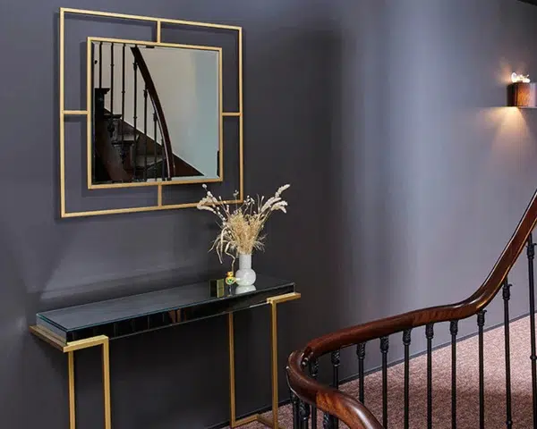 أفضل النصائح لاختيار اشكال مرايات بوفيه مودرن 8 Miroir mural design moderne carr