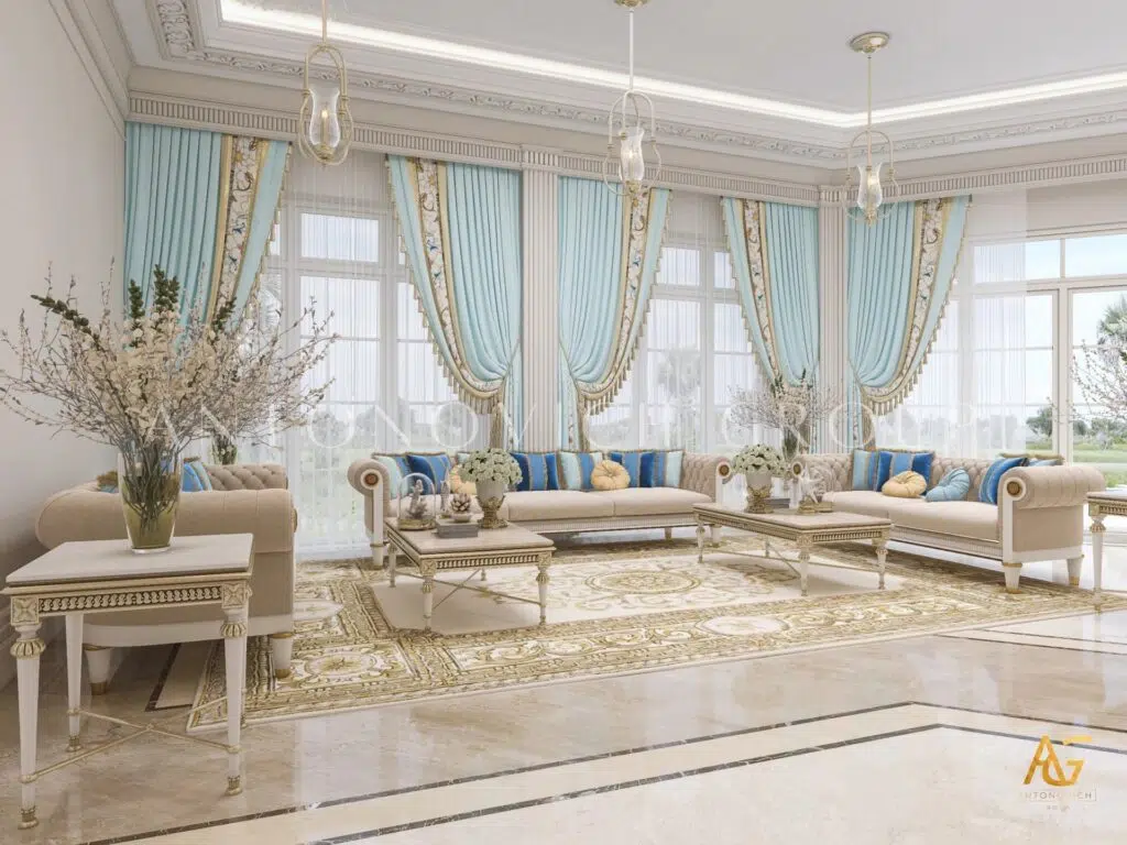 ديكورات سعودية: حين تلتقي الأصالة بالفخامة المعاصرة 17 ديكورات سعودية